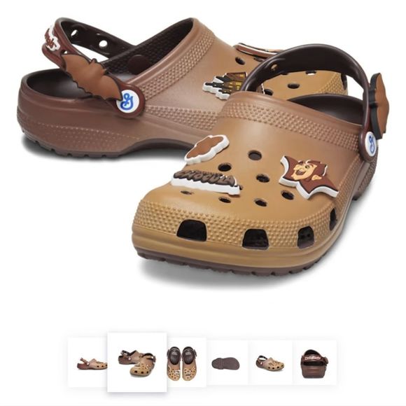 NEW NWT CROCS COUNT CHOCULA CLASSIC CLOG SHOES GENERAL MILLS CEREALS MONSTER‎ - Picture 1 of 6